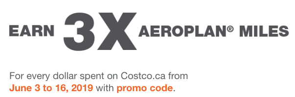 3x Aeroplan at Costco.ca is back