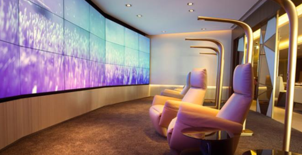 Etihad-Pay and invite in Abudhabi a companion to the First Class Lounge & Spa
