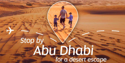 Free two nights stopover in AbuDhabi from Etihad
