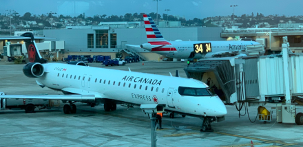 Review-AirCanada SanDiego to Vancouver