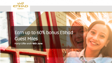 Up to 60% Promo to buy Etihad Guest Miles